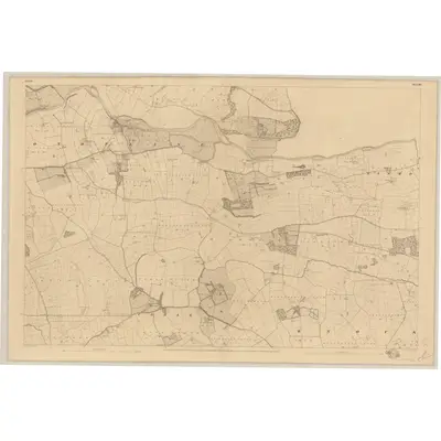 1841 Map of Cork - Sheet 36, 1845 Print