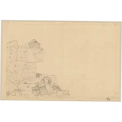 1841 Map of Cork - Sheet 37, 1844 Print