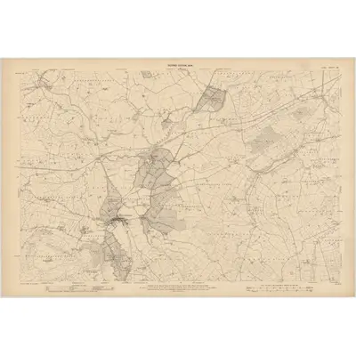 1902 Map of Cork - Sheet 39, 1904 Print