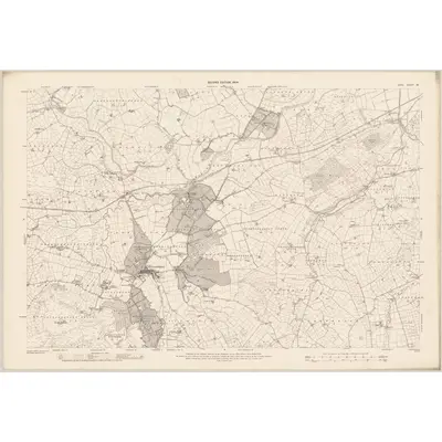 1902 Map of Cork - Sheet 39, 1904 Print