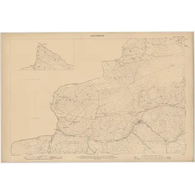 1902 Map of Cork - Sheet 4 & 4A, 1904 Print