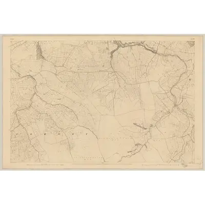 1842 Map of Cork - Sheet 40, 1844 Print
