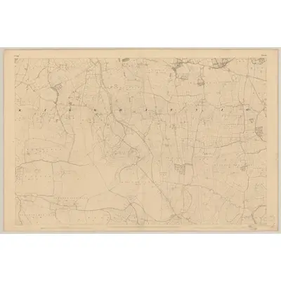 1842 Map of Cork - Sheet 41, 1844 Print