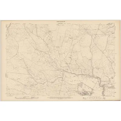 1902 Map of Cork - Sheet 43, 1904 Print