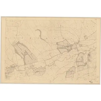 1841 Map of Cork - Sheet 44, 1845 Print