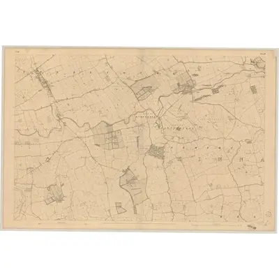 1841 Map of Cork - Sheet 45, 1845 Print