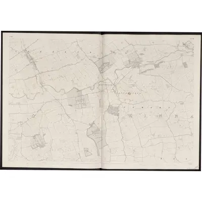 1841 Map of Cork - Sheet 45, 1861 Print