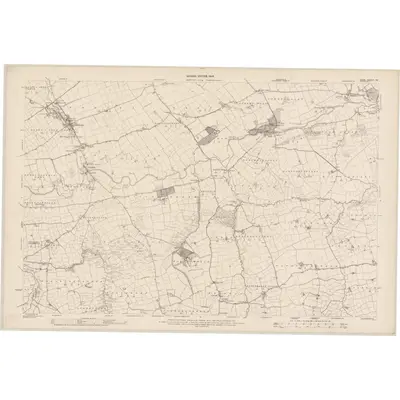 1902 Map of Cork - Sheet 45, 1904 Print
