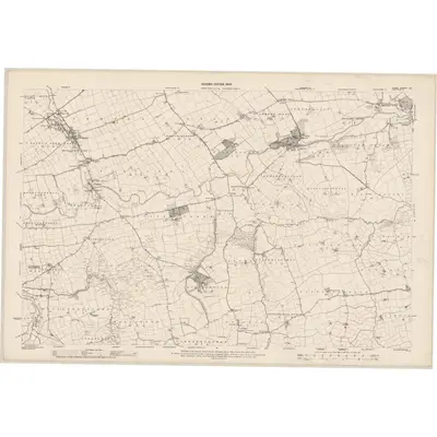 1902 Map of Cork - Sheet 45, 1904 Print