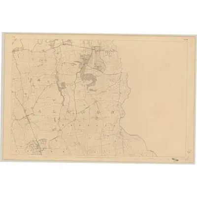 1841 Map of Cork - Sheet 46, 1845 Print