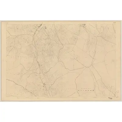 1842 Map of Cork - Sheet 48, 1845 Print