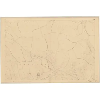 1842 Map of Cork - Sheet 49, 1845 Print