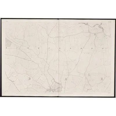 1841 Map of Cork - Sheet 52, 1862 Print