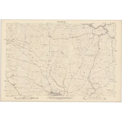 1902 Map of Cork - Sheet 52, 1904 Print