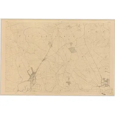 1841 Map of Cork - Sheet 53, 1845 Print