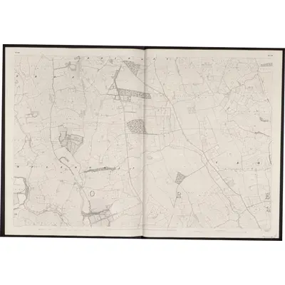 1842 Map of Cork - Sheet 54, 1861 Print