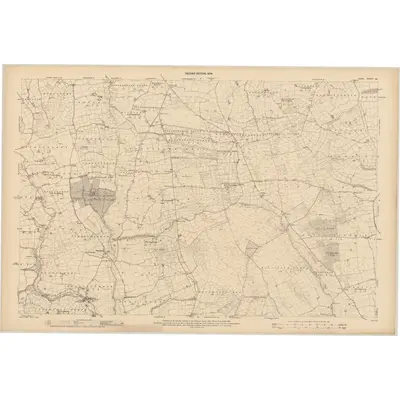 1902 Map of Cork - Sheet 54, 1904 Print