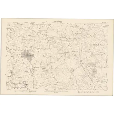 1902 Map of Cork - Sheet 54, 1904 Print