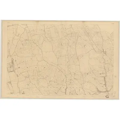 1842 Map of Cork - Sheet 55, 1845 Print