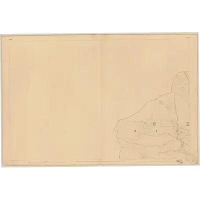 1842 Map of Cork - Sheet 57, 1845 Print