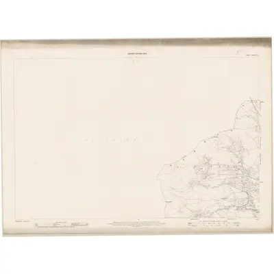 1900 Map of Cork - Sheet 57, 1902 Print