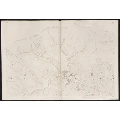 1842 Map of Cork - Sheet 58, 1856 Print