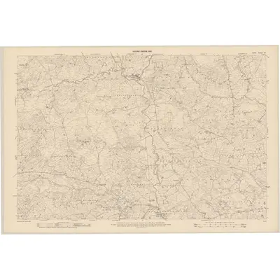 1902 Map of Cork - Sheet 59, 1903 Print