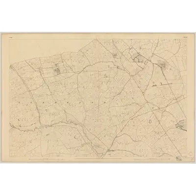 1842 Map of Cork - Sheet 6, 1844 Print