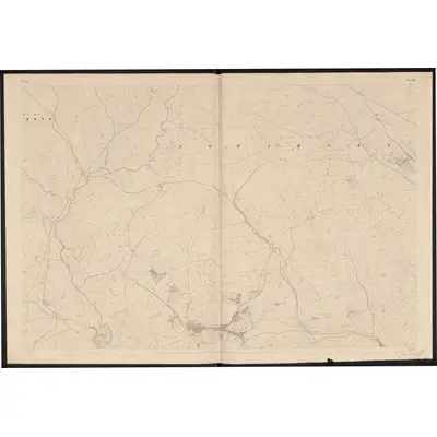 1842 Map of Cork - Sheet 60, 1852 Print