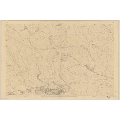 1842 Map of Cork - Sheet 61, 1849 Print