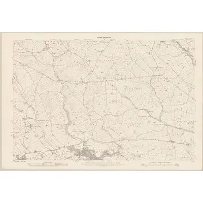 1901 Map of Cork - Sheet 61, 1903 Print