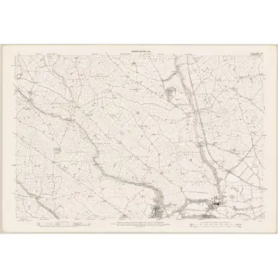 1901 Map of Cork - Sheet 62, 1904 Print