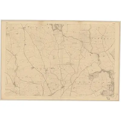 1841 Map of Cork - Sheet 63, 1845 Print