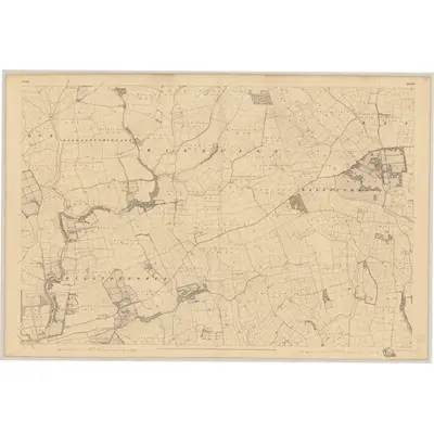1841 Map of Cork - Sheet 64, 1845 Print