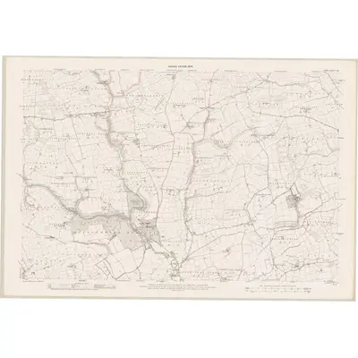 1901 Map of Cork - Sheet 65, 1904 Print
