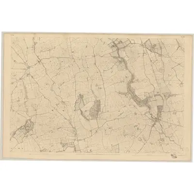 1842 Map of Cork - Sheet 66, 1845 Print