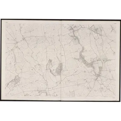 1842 Map of Cork - Sheet 66, 1861 Print