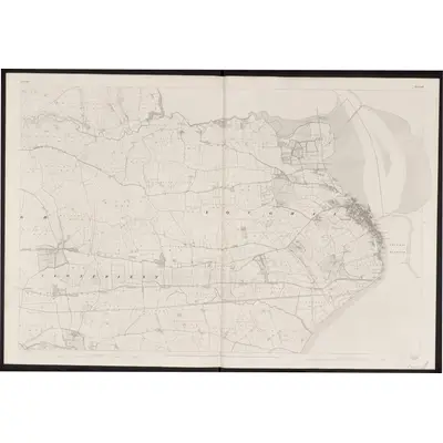 1842 Map of Cork - Sheet 67, 1861 Print