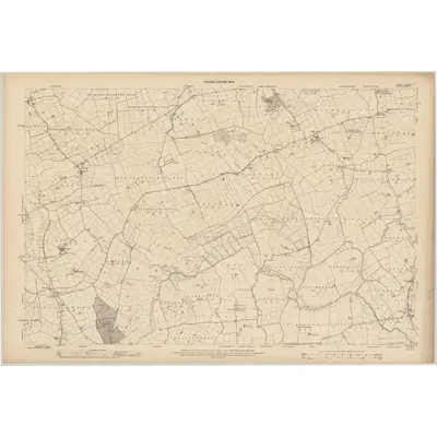 1904 Map of Cork - Sheet 7, 1905 Print