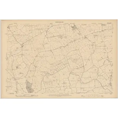 1904 Map of Cork - Sheet 7, 1905 Print