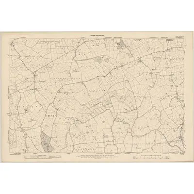 1904 Map of Cork - Sheet 7, 1905 Print