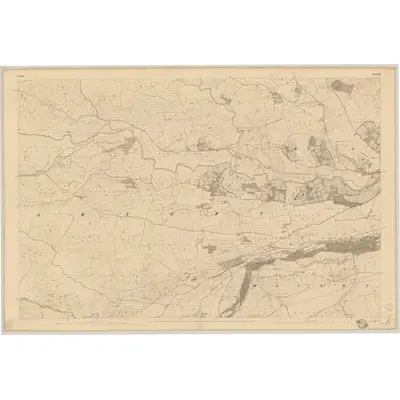 1842 Map of Cork - Sheet 70, 1845 Print