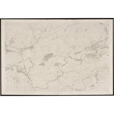1841 Map of Cork - Sheet 71, 1863 Print