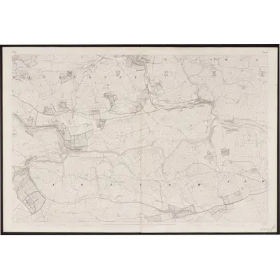 1842 Map of Cork - Sheet 72, 1862 Print