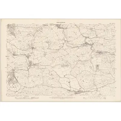 1901 Map of Cork - Sheet 72, 1904 Print