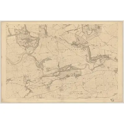 1841 Map of Cork - Sheet 73, 1845 Print