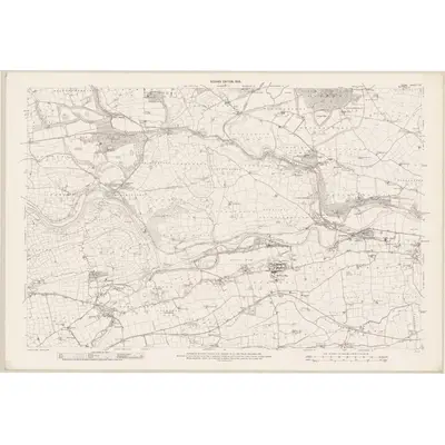 1900 Map of Cork - Sheet 73, 1903 Print