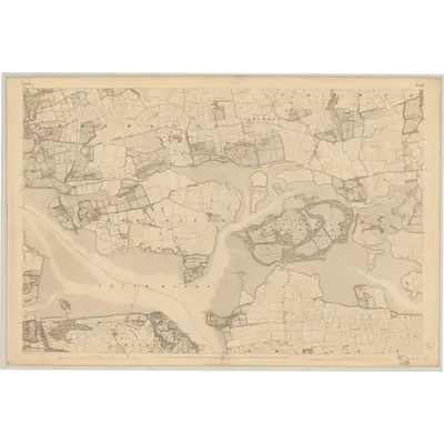 1841 Map of Cork - Sheet 75, 1845 Print