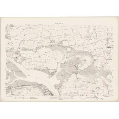 1898 Map of Cork - Sheet 75, 1902 Print