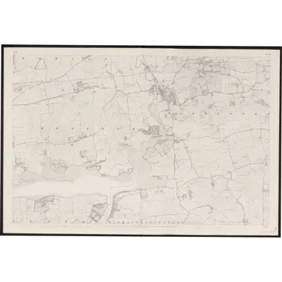 1841 Map of Cork - Sheet 76, 1863 Print